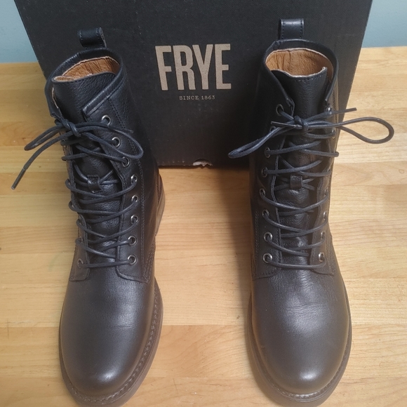 Frye Shoes - Frye Veronica Combat Boots